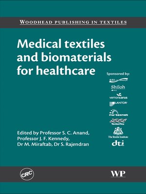 cover image of Medical Textiles and Biomaterials for Healthcare